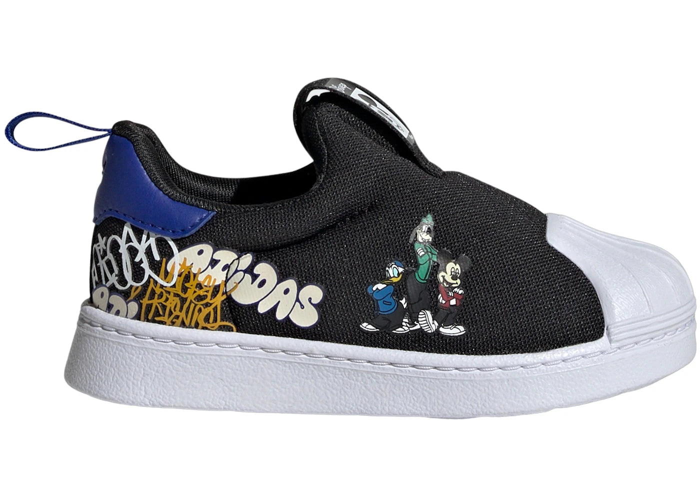 adidas Superstar 360 Disney Mickey Core Black Cloud White Wonder White (TD)