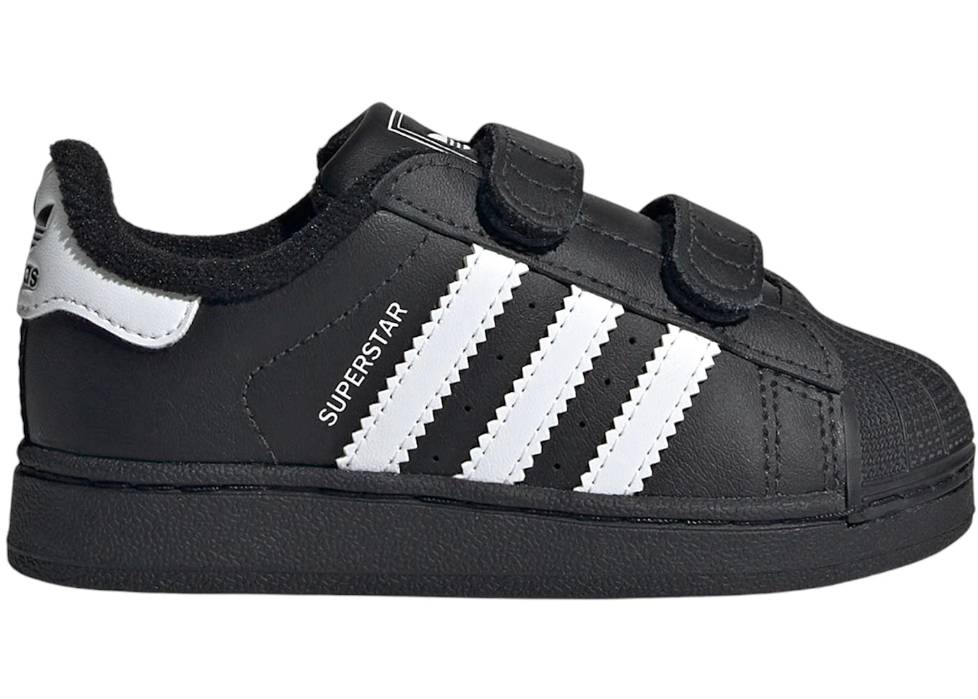adidas Superstar II Comfort Closure Black Cloud (TD)