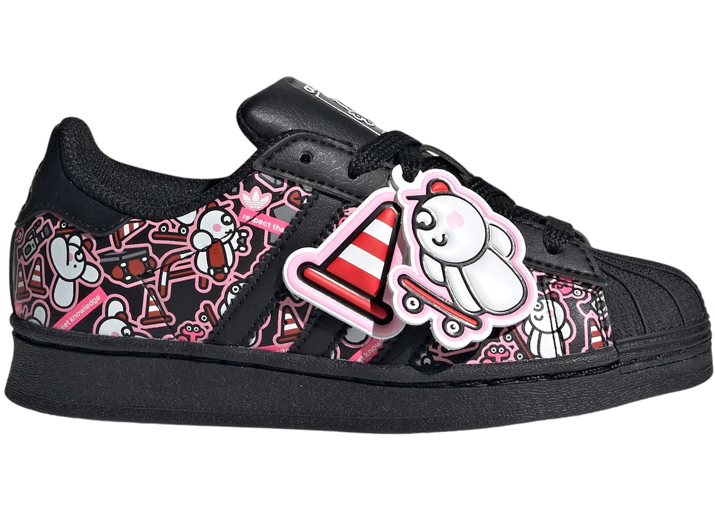 adidas Superstar James Jarvis Core Black Cloud White (PS)