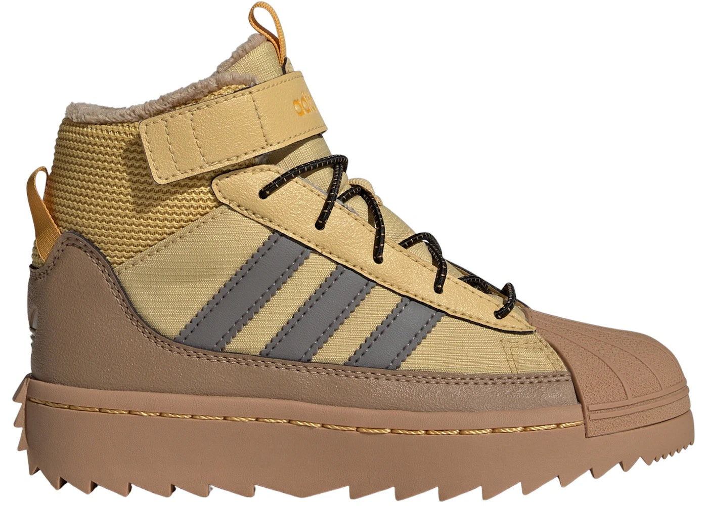 adidas Superstar Winter Trek Oat Charcoal Core Black (PS)