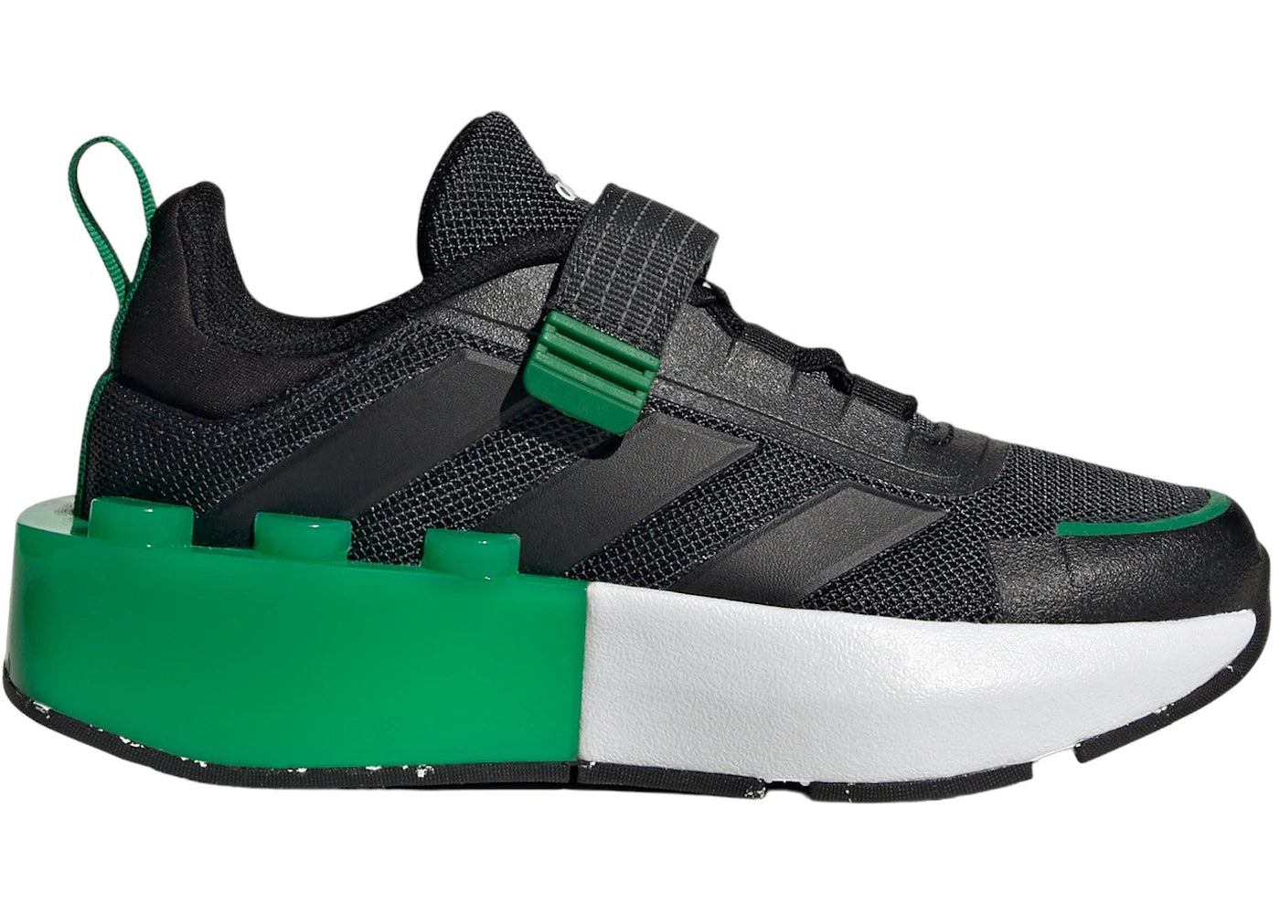 adidas Tech RNR LEGO Carbon Core Black Green (GS)