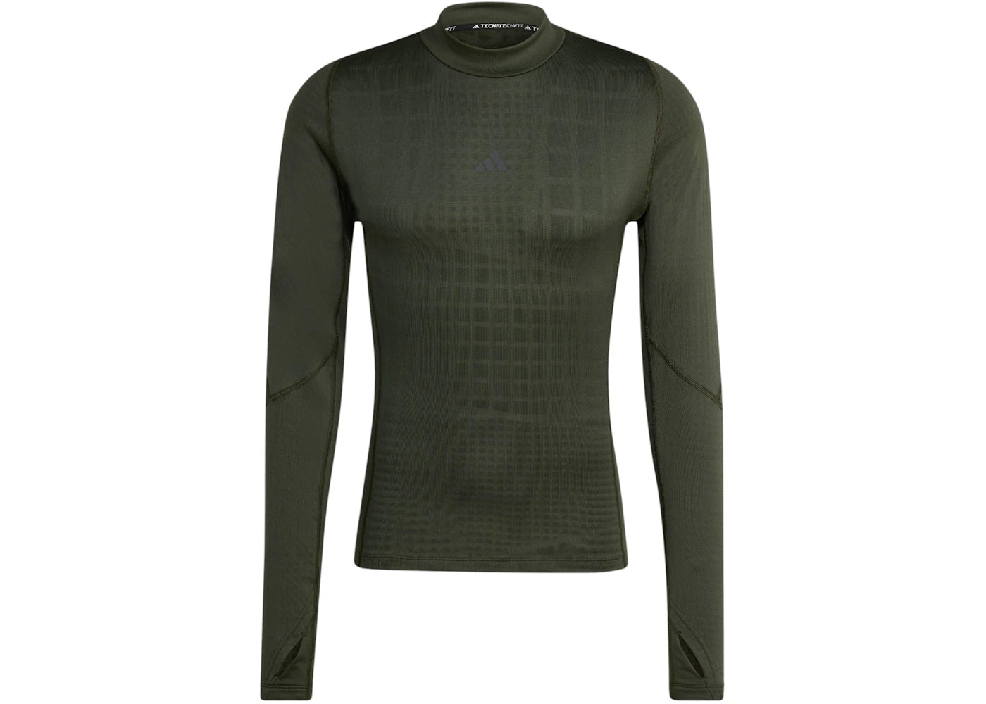 adidas Techfit Cold.Rdy Long Sleeve Tee Night Cargo