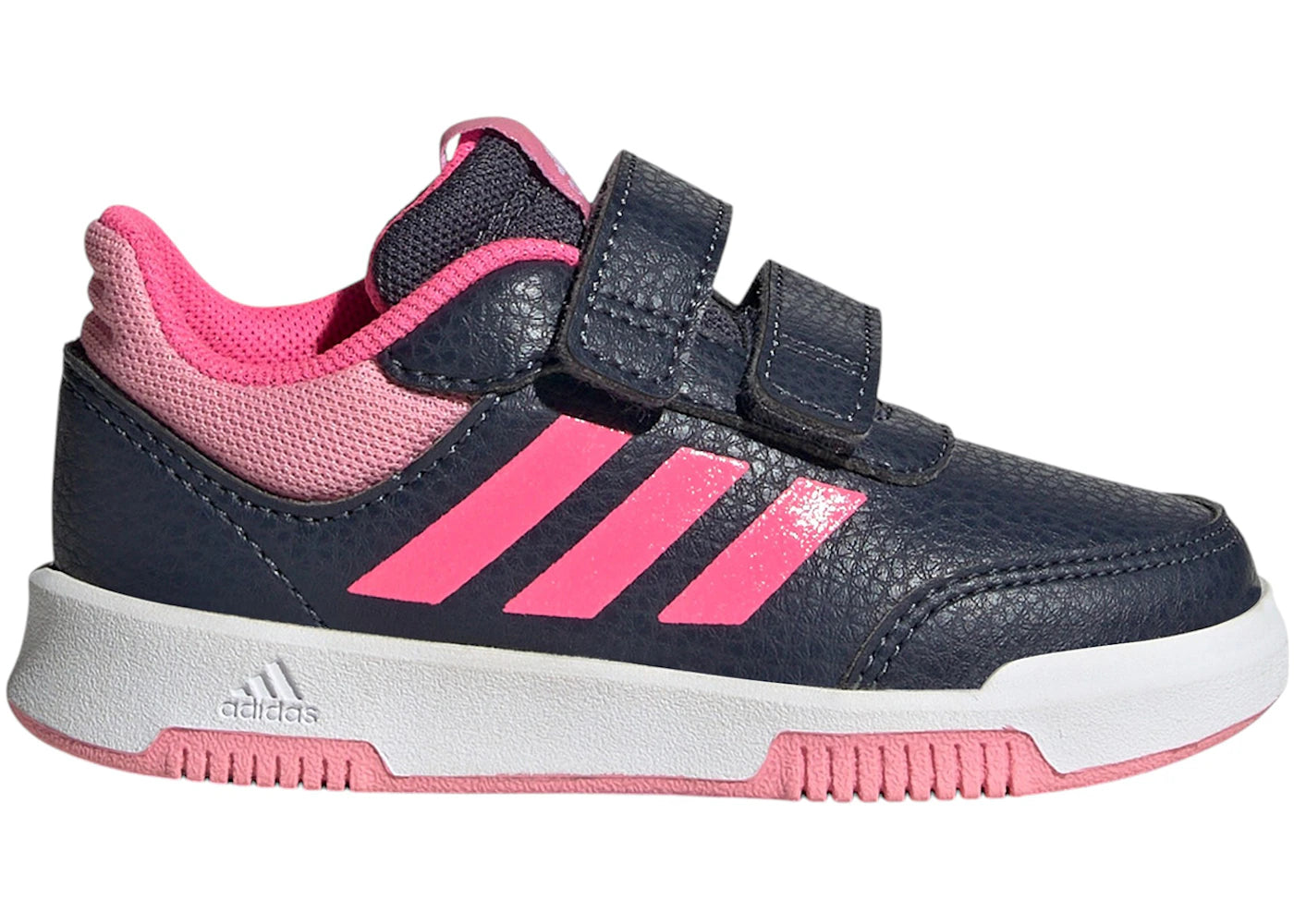 adidas Tensaur Hook And Loop Shadow Navy Lucid Pink Bliss Pink (TD)