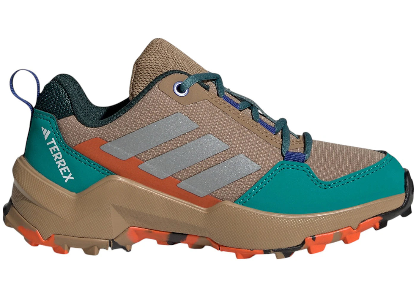 adidas Terrex AX4R Cardboard Matte Silver Pure Teal (GS)