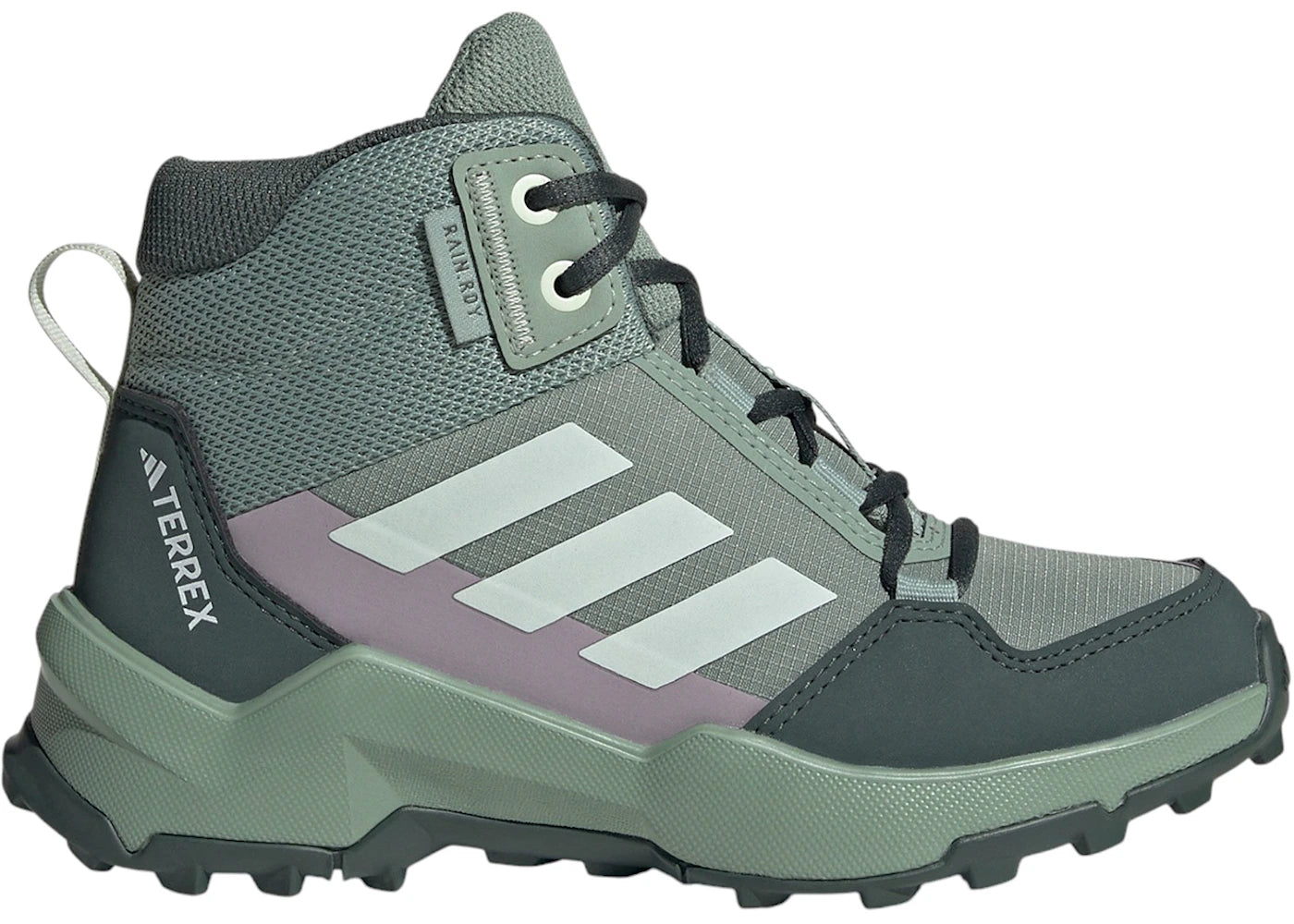 adidas Terrex AX4R Mid Rain.RDY Silver Green Linen Green (GS)