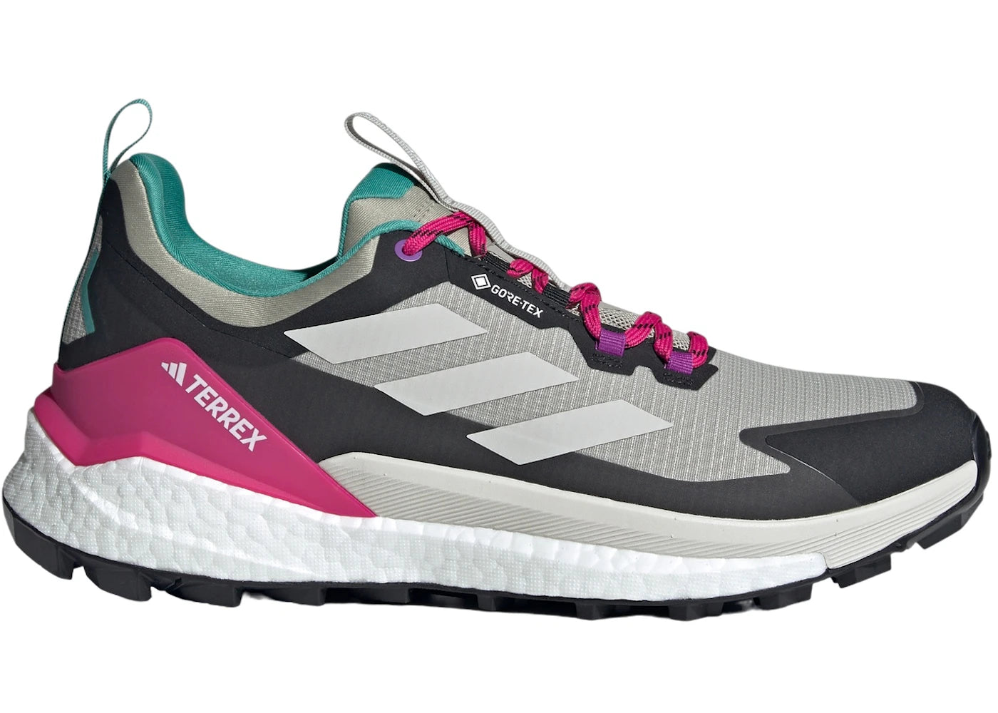 adidas Terrex Free Hiker 2.0 Low Gore-Tex Sesame Talc Real Magenta