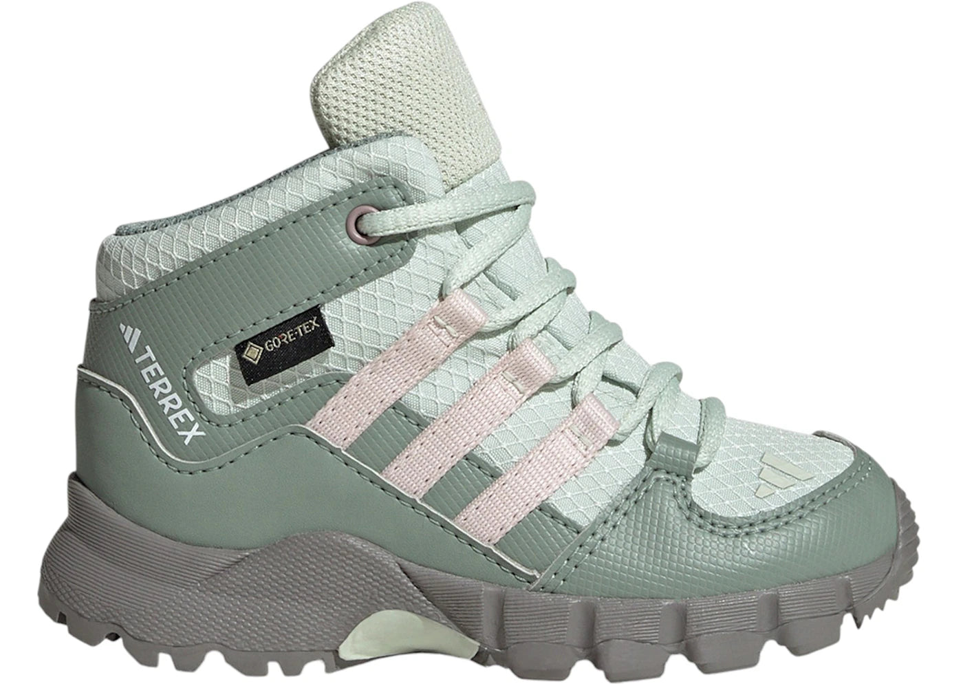 adidas Terrex Mid Gore-Tex Linen Green Putty Mauve Silver Green (TD)