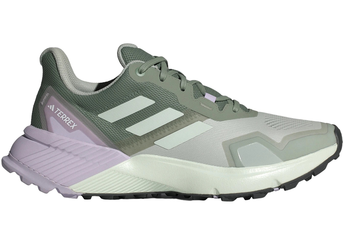 adidas Terrex Soulstride Trail Silver Green Crystal Jade Silver Dawn (Women's)