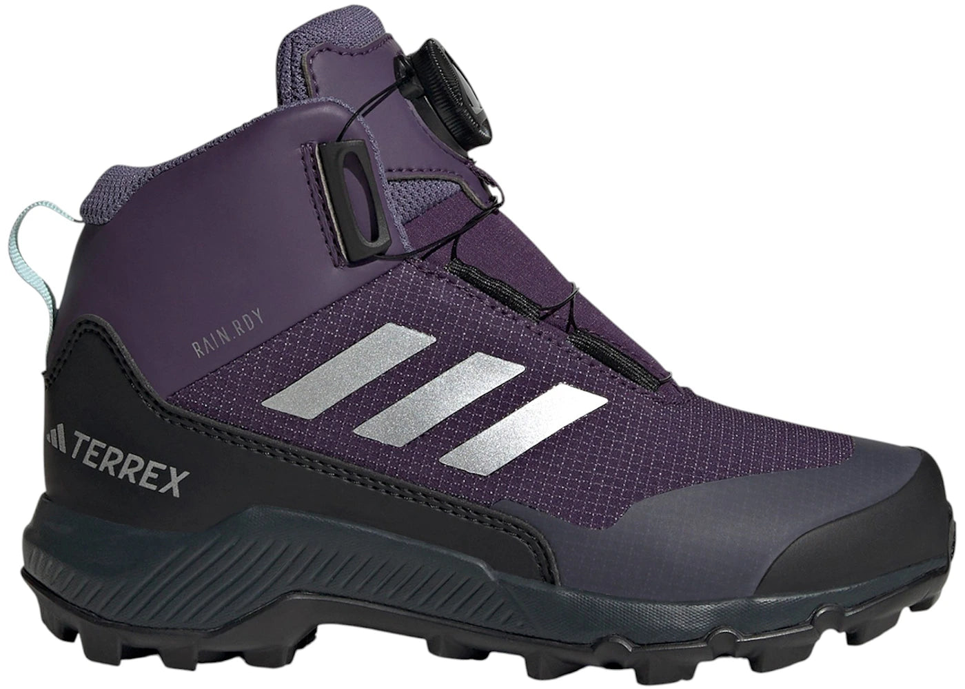 adidas Terrex Winter Mid BOA Rain.RDY Aurora Plum Matte Silver (GS)