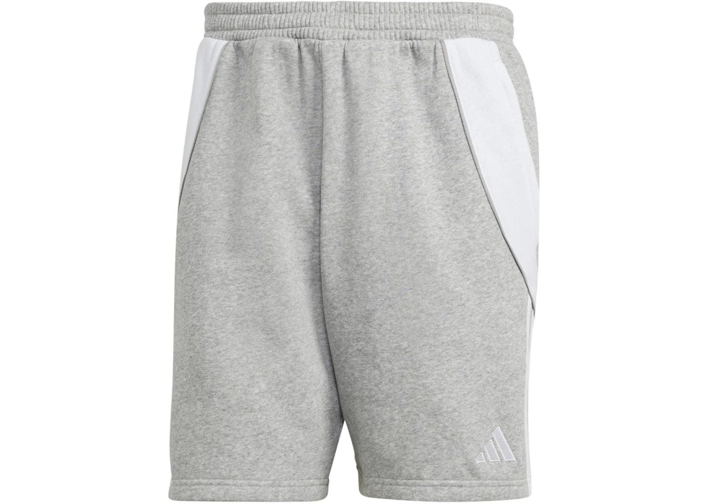 adidas Tiro 24 Sweat Shorts Medium Grey Heather/White