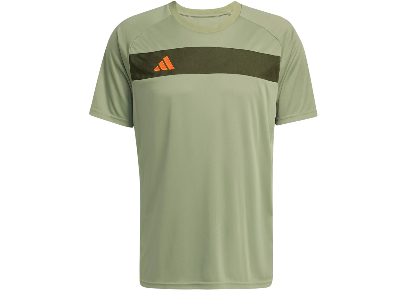 adidas Tiro 25 Essentials Jersey Tent Green Night Cargo Impact Orange