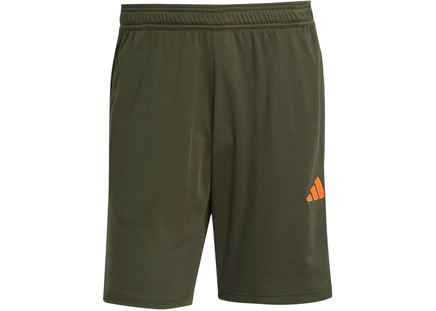 adidas Tiro 25 Essentials Shorts Night Cargo Tent Green Impact Orange