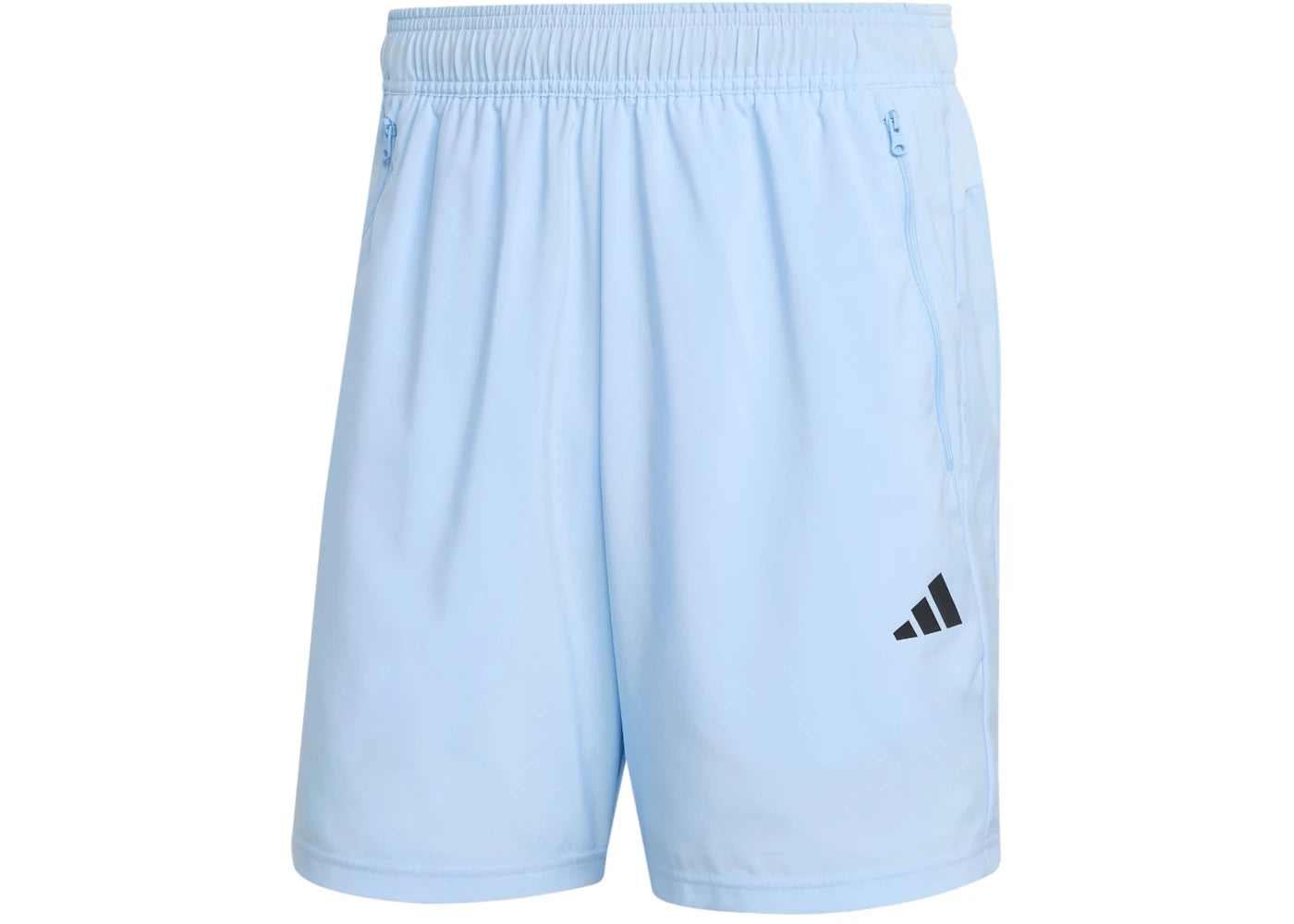 adidas Train Essentials Woven Shorts Glow Blue Black