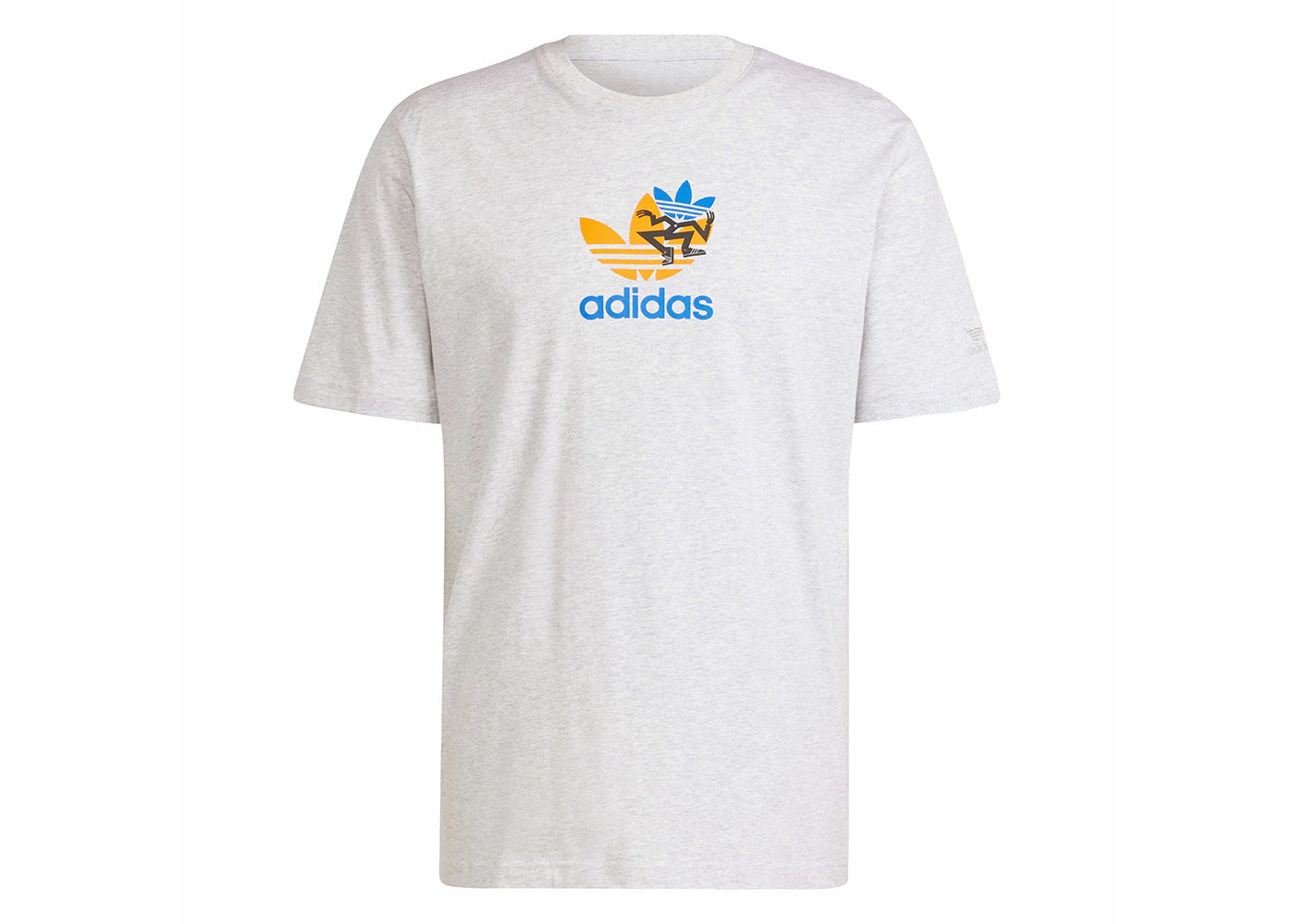 adidas Training Supply Short Sleeve Tee Light Grey Heather