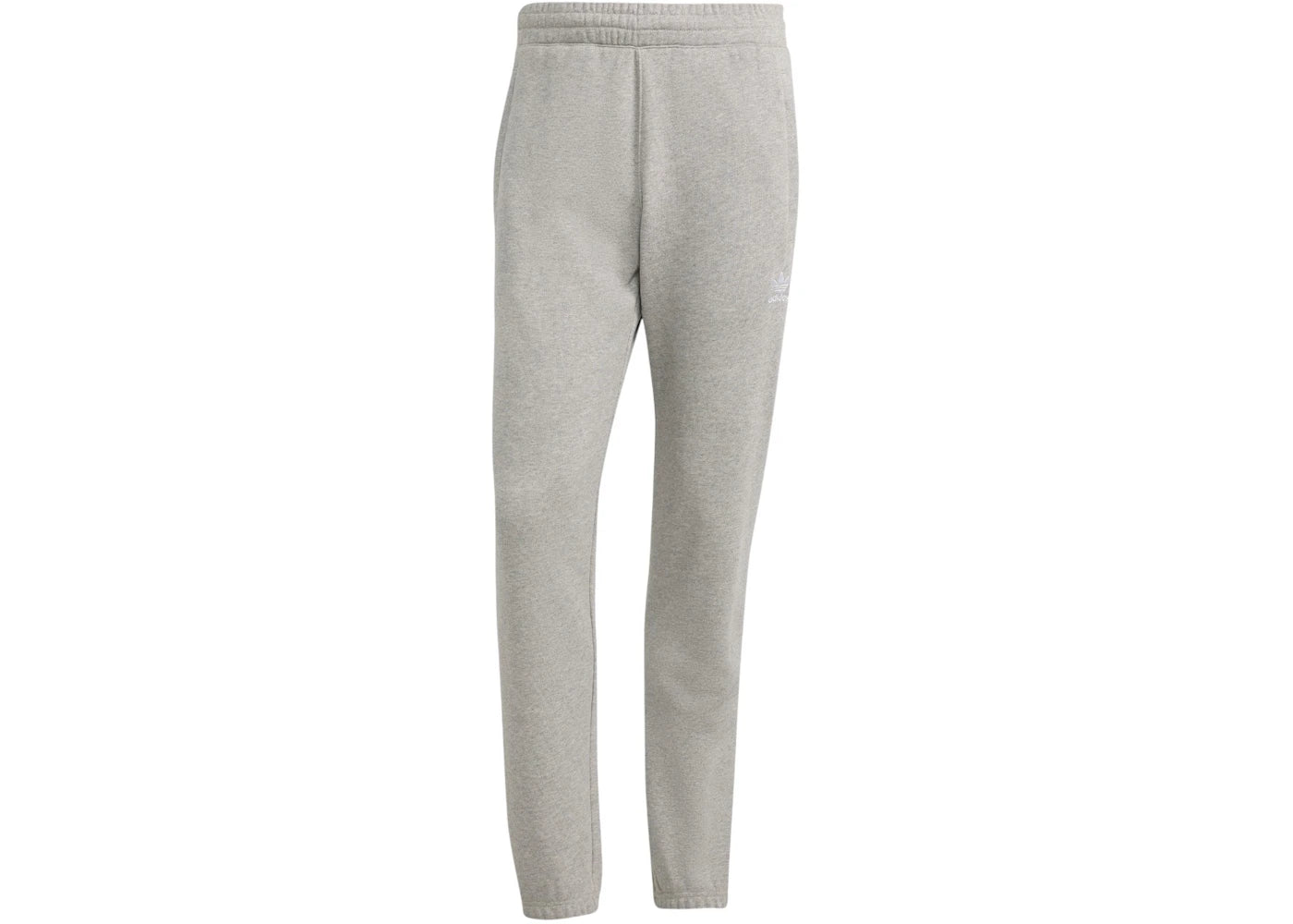 adidas Trefoil Essentials French Terry Joggers Medium Grey Heather White