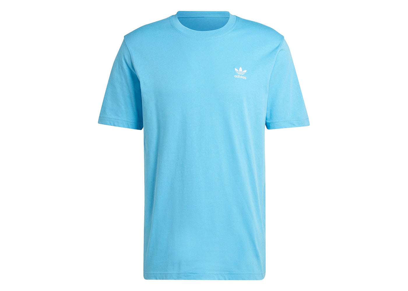 adidas Trefoil Essentials Tee Semi Blue Burst