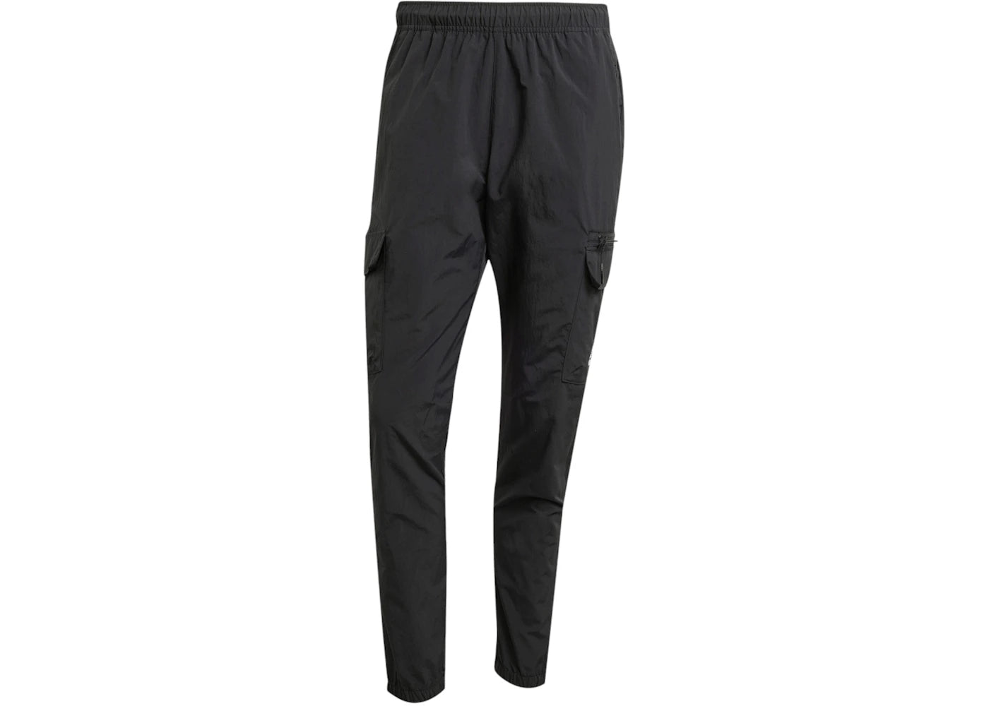 adidas Trefoil Essentials Woven Cargo Tracksuit Bottoms Black