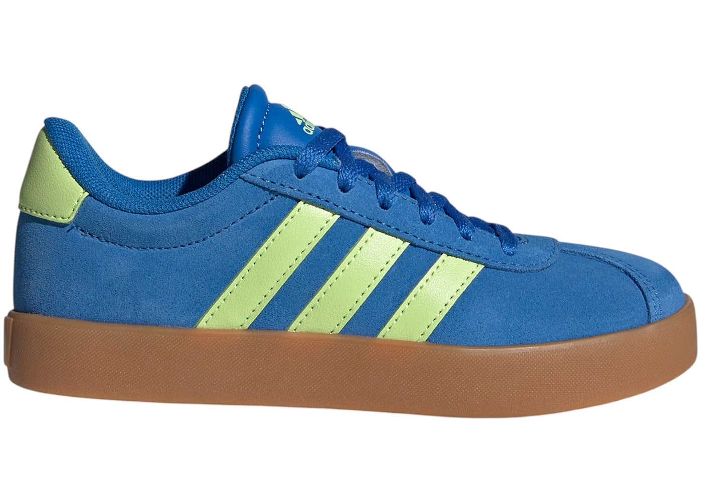 adidas VL Court 3.0 Bright Royal Pulse Lime Gum (GS)