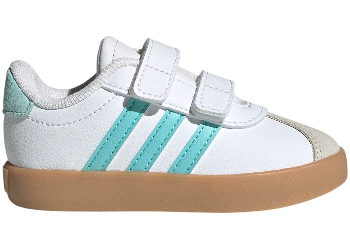 adidas VL Court 3.0 Cloud White Flash Aqua Alumina (TD)