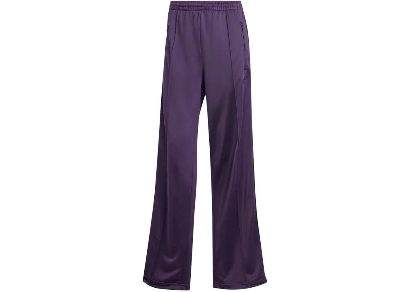 adidas Women's Adicolor Classic Firebird Loose Track Tracksuit Bottoms Aurora Plum/Black