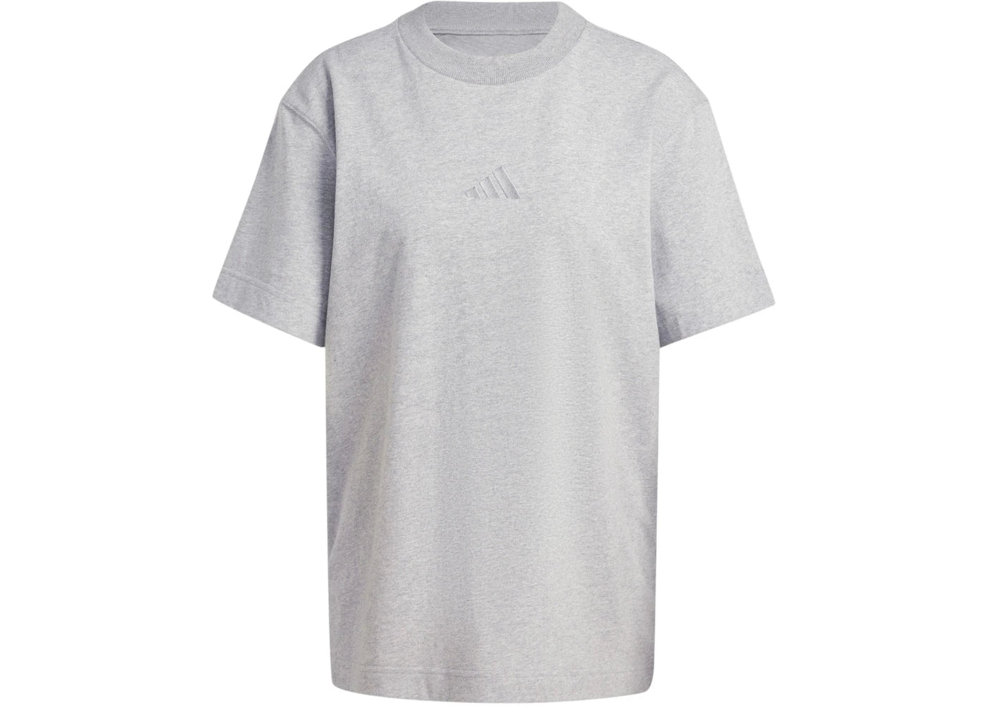 adidas Women's All Szn Loose T-Shirt Medium Grey Heather