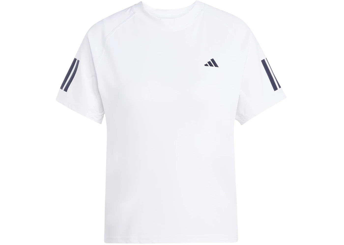 adidas Women's Club 3-Stripes Climacool T-Shirt White