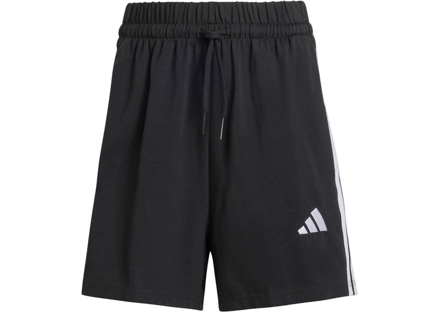 adidas Women's Essentials 3-Stripes Cotton Shorts Black/White