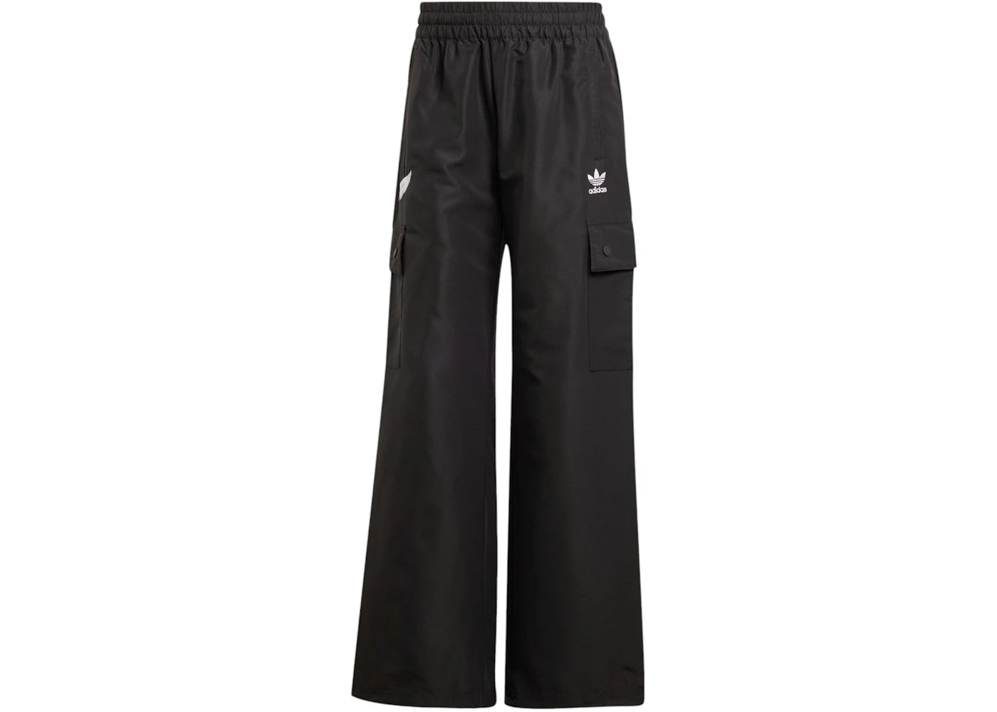 adidas Women's Ferns Essentials Woven Cargo Tracksuit Bottoms Black