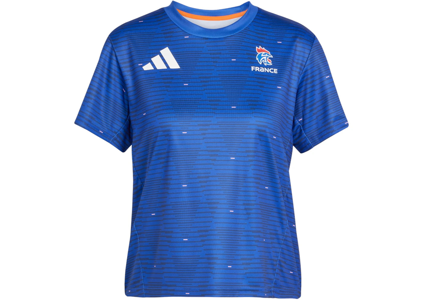 adidas Women's France Handball T-Shirt Semi Lucid Blue