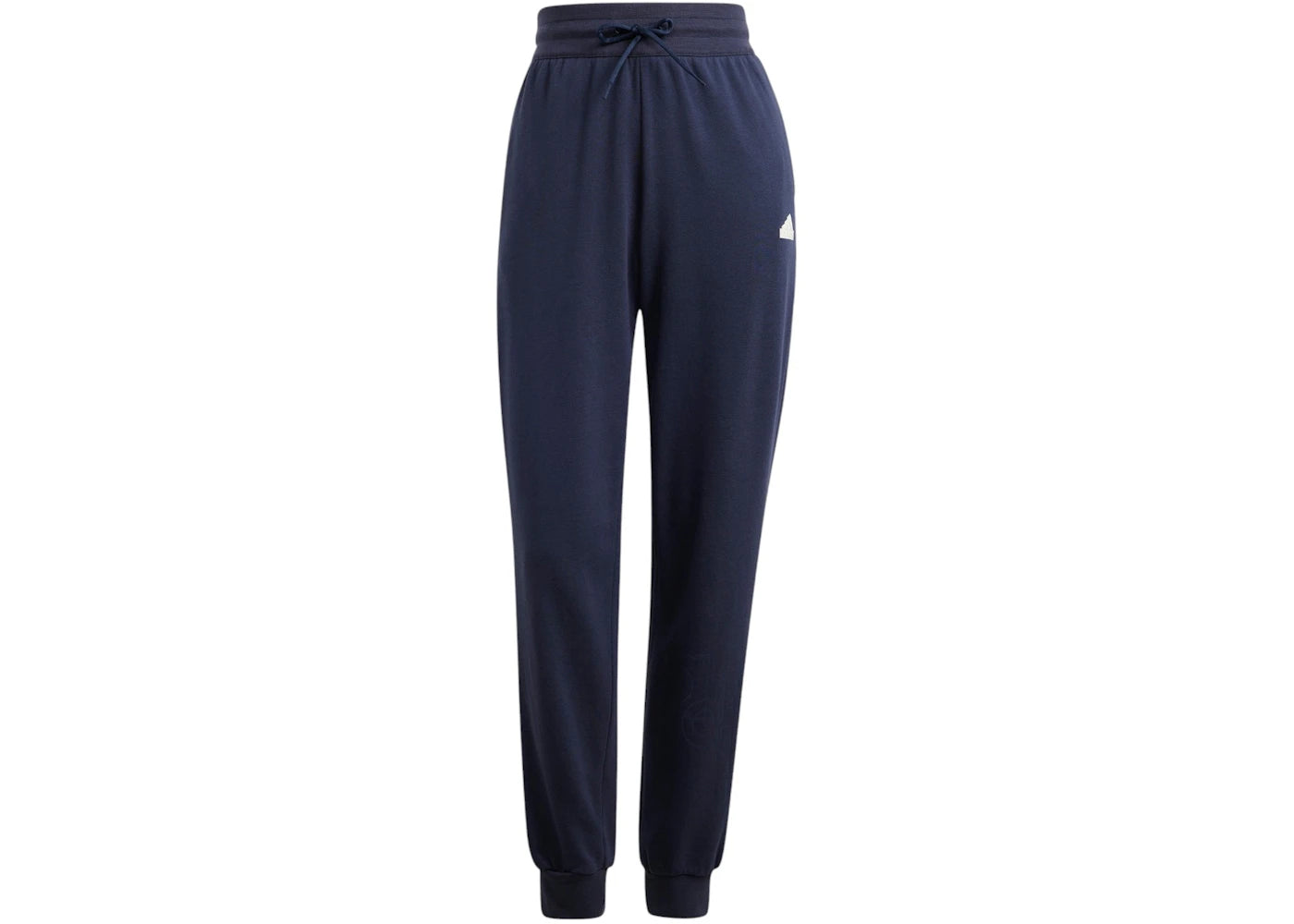 adidas Women's French Terry Print Regular Pant Legend Ink