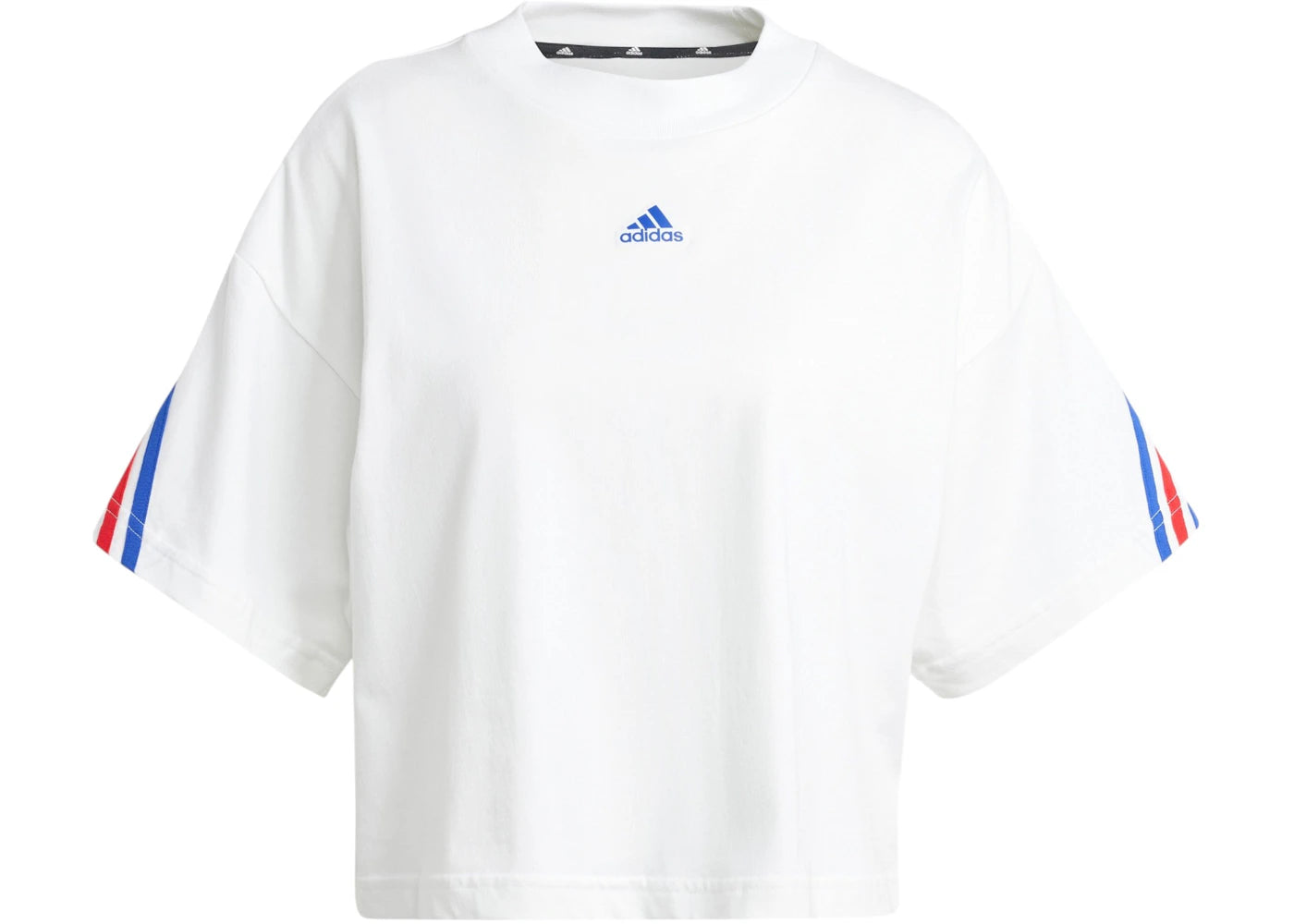 adidas Women's Future Icons 3-Stripes T-Shirt White