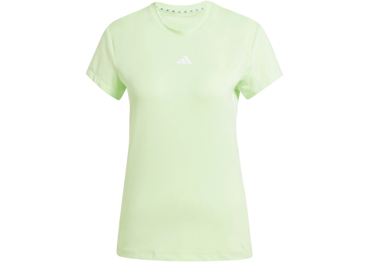 adidas Women's Hyperglam T-Shirt Semi Green Spark/White