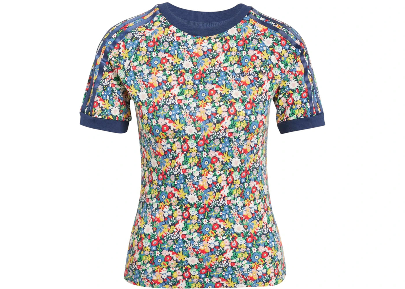 adidas Women's Liberty London Cali Tee Multicolor/Night Indigo