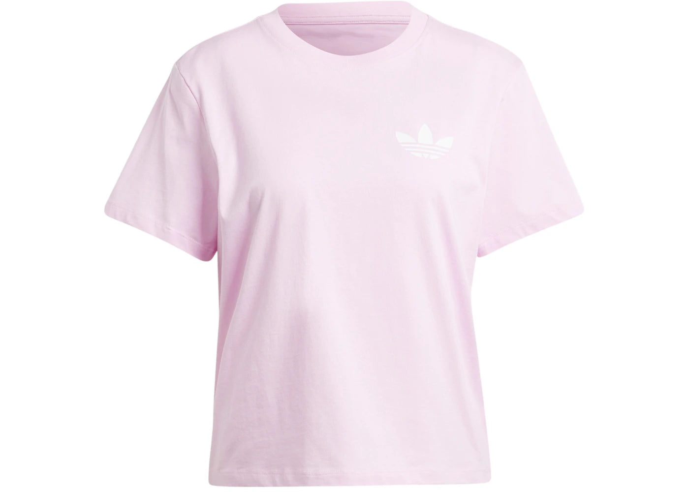 adidas Women's Multiple Logo T-Shirt Orchid Fusion