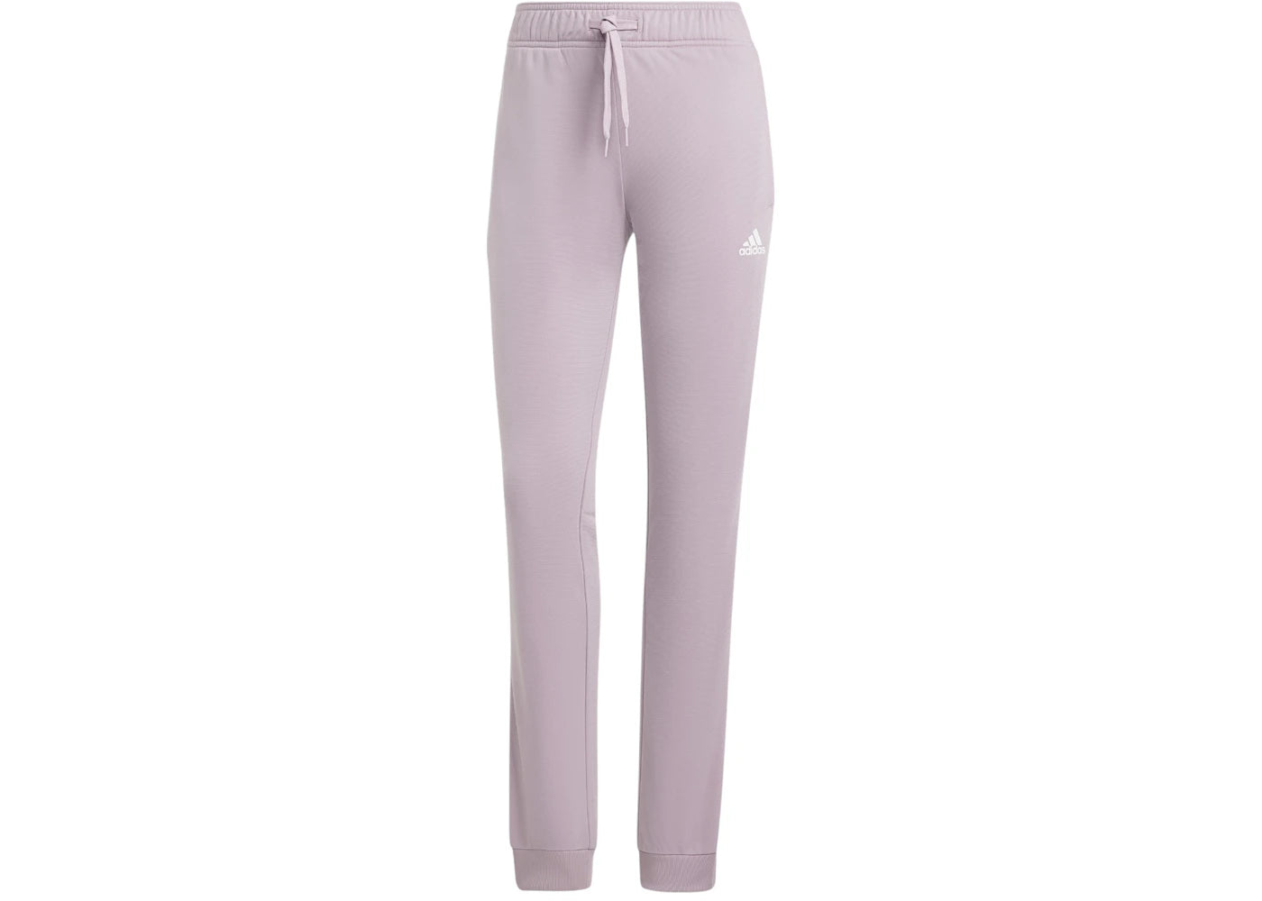 adidas Women's Primegreen Essentials Warm Slim Tapered 3-Stripes Track Tracksuit Bottoms Preloved Fig