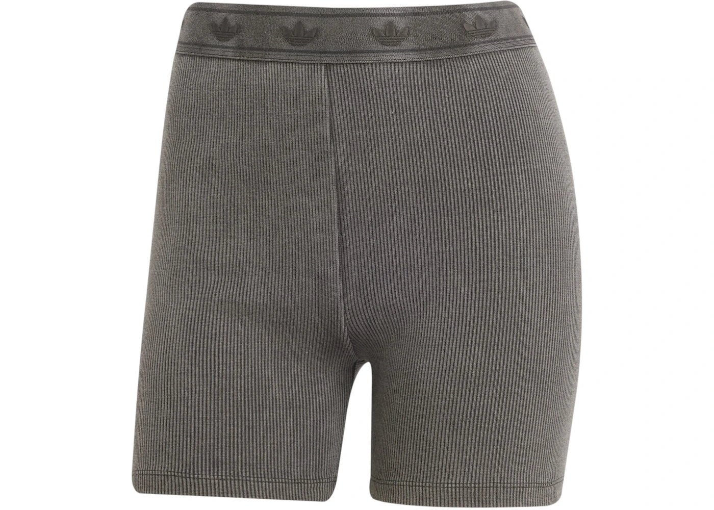 adidas Women's Ribbed Booty Shorts Black