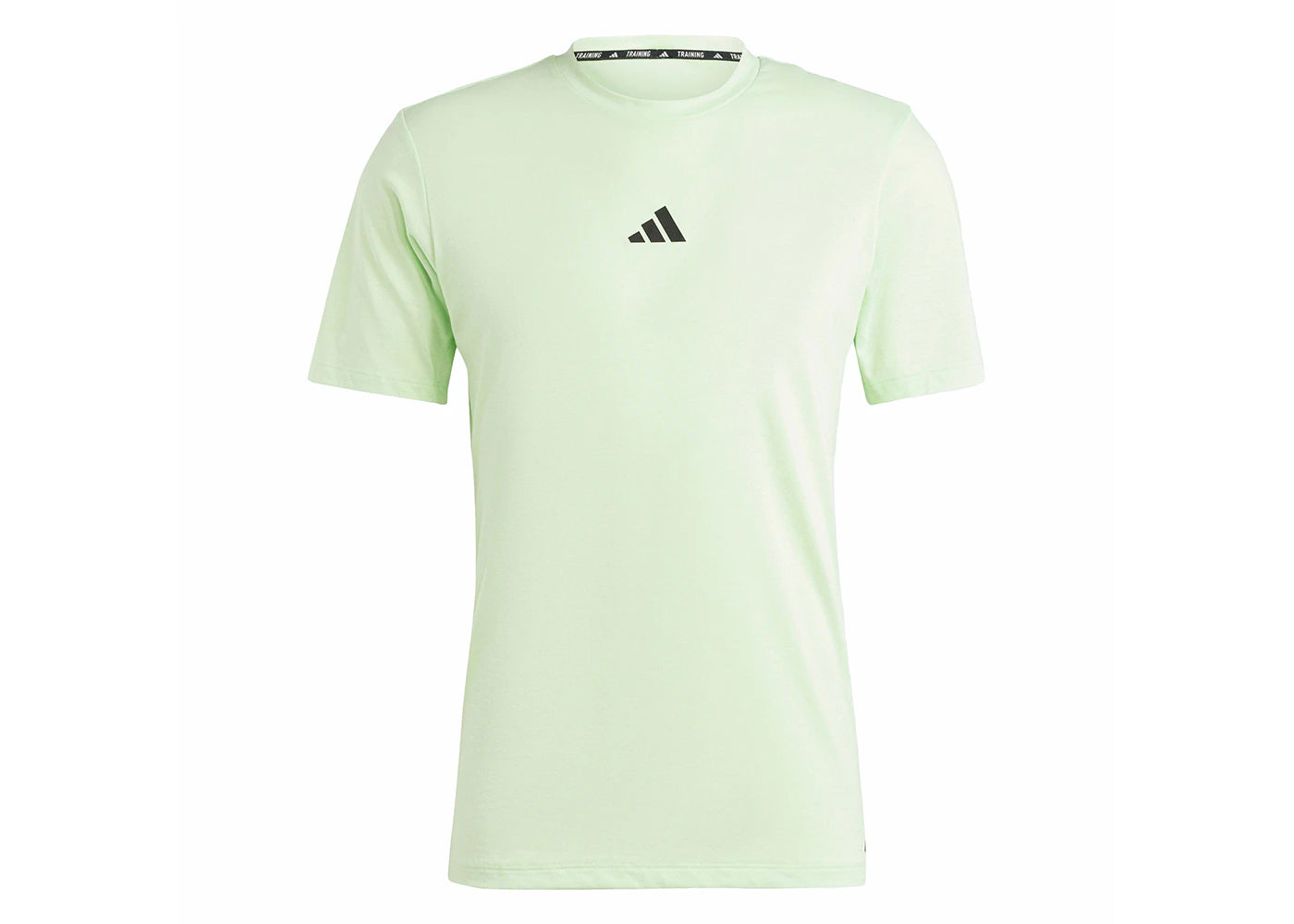 adidas Workout Logo Tee Semi Green Spark/Black