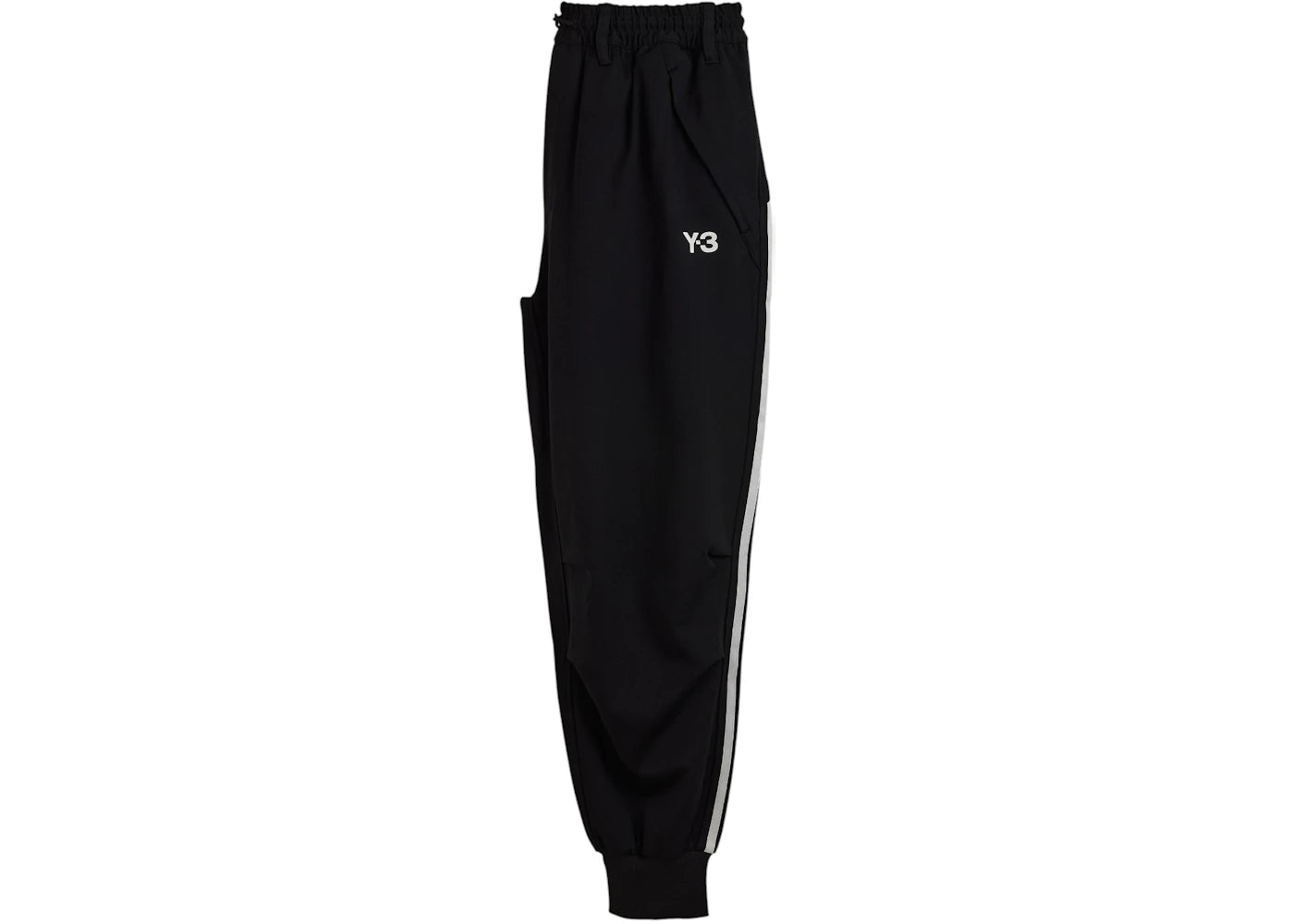 adidas Y-3 3-Stripes Cuffed Track Tracksuit Bottoms Black