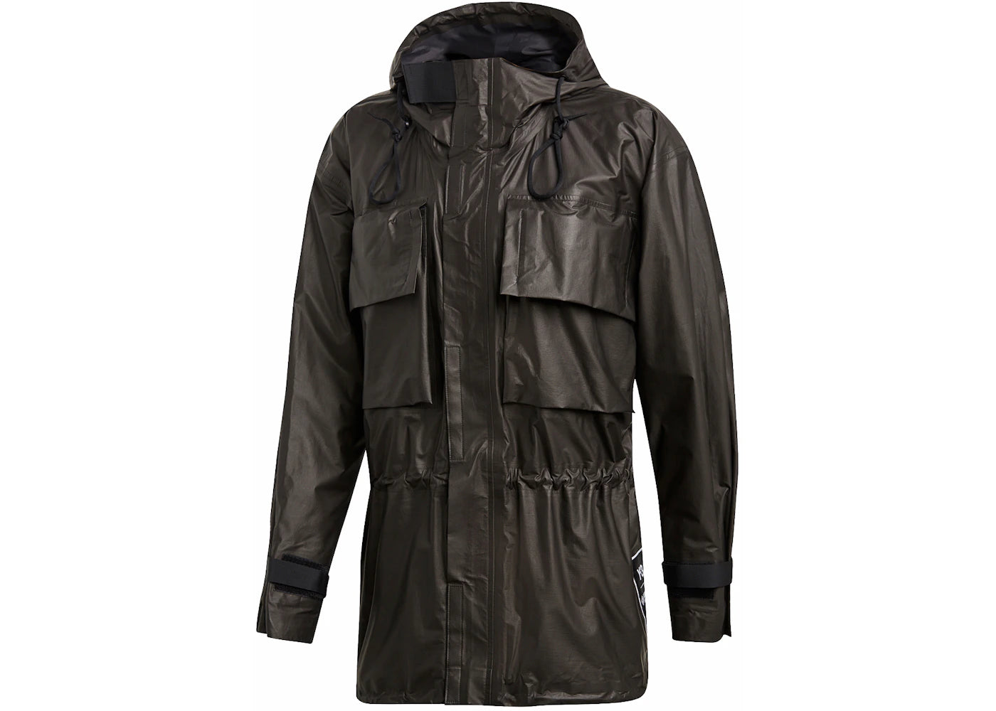 adidas Y-3 Gore Tex Hooded Utility Jacket Gray/Ash