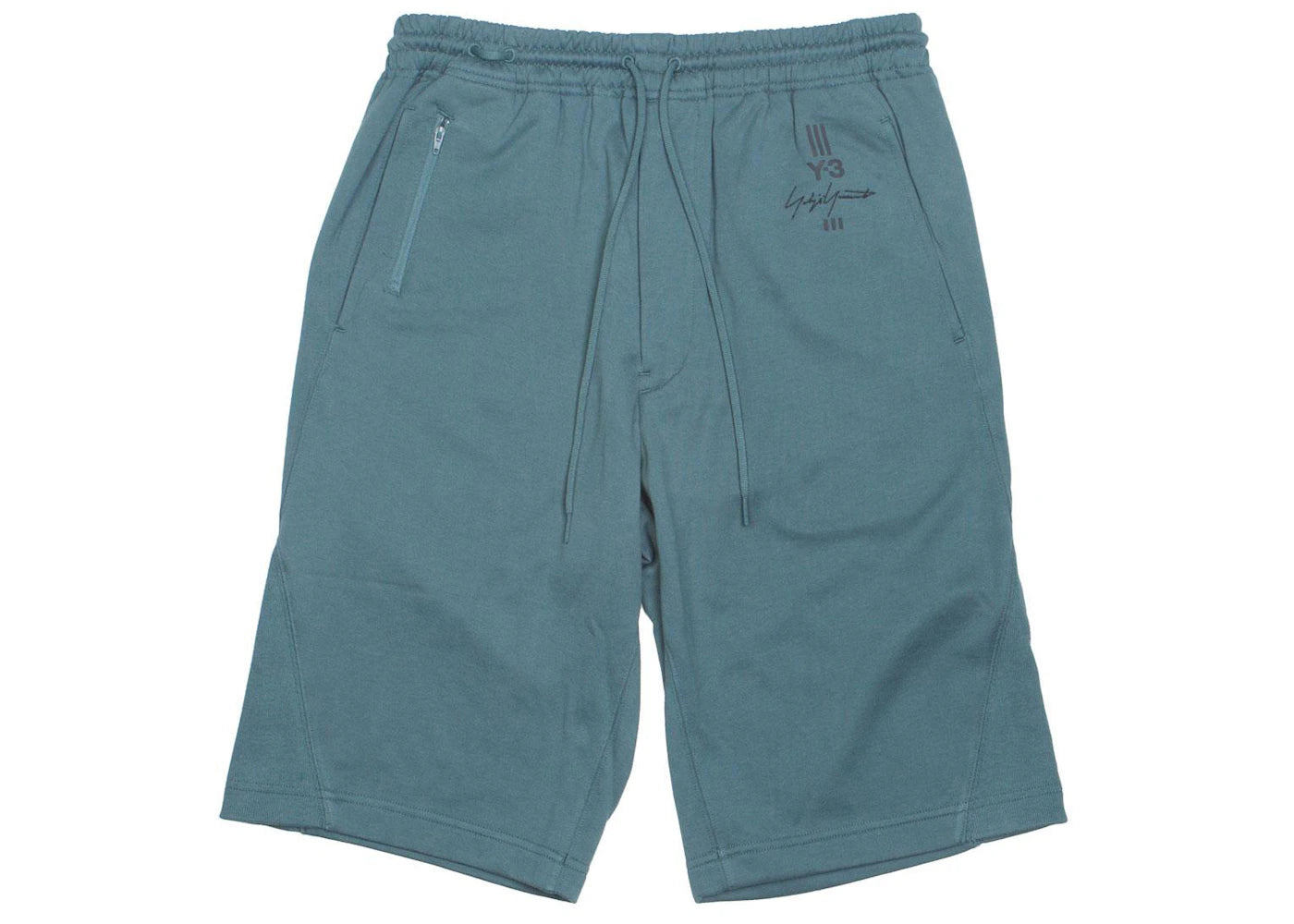 adidas Y-3 New Classic Shorts Green/Petrol Green
