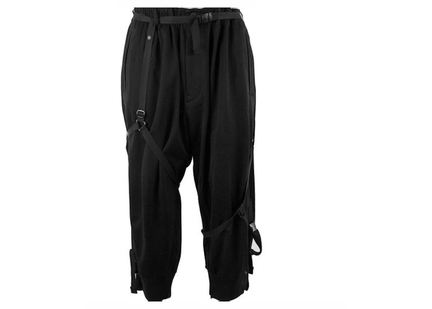 adidas Y-3 Parachute Cropped Pants Black