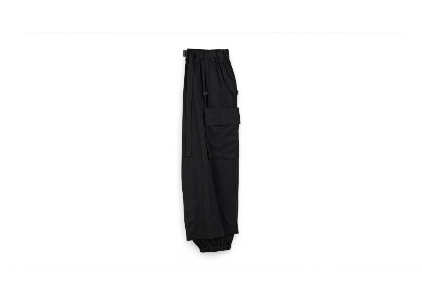 adidas Y-3 Washed Twill Cargo Trousers Black