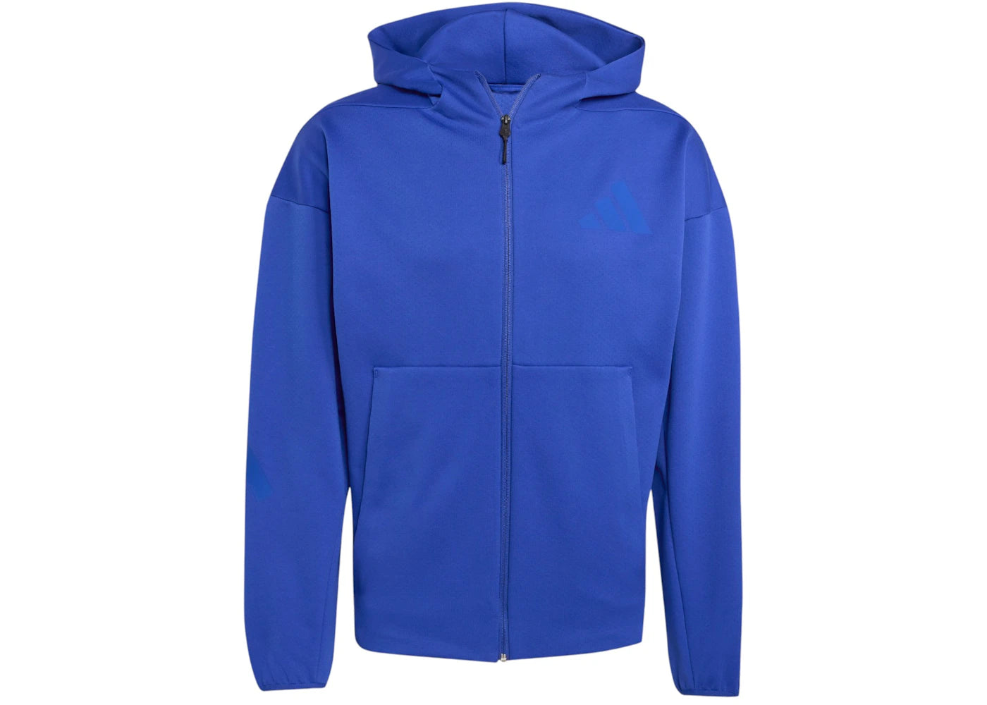 adidas Z.N.E. Full-Zip Hooded Track Jacket Semi Lucid Blue