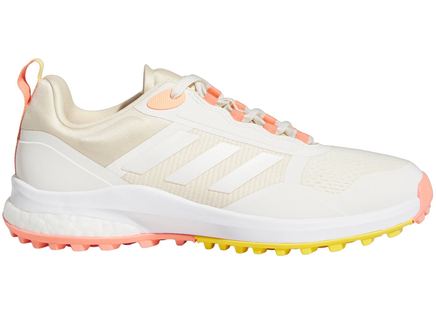 adidas Zoysia Spikeless Golf Chalk White Zero Metalic Sand Strata (Women's)