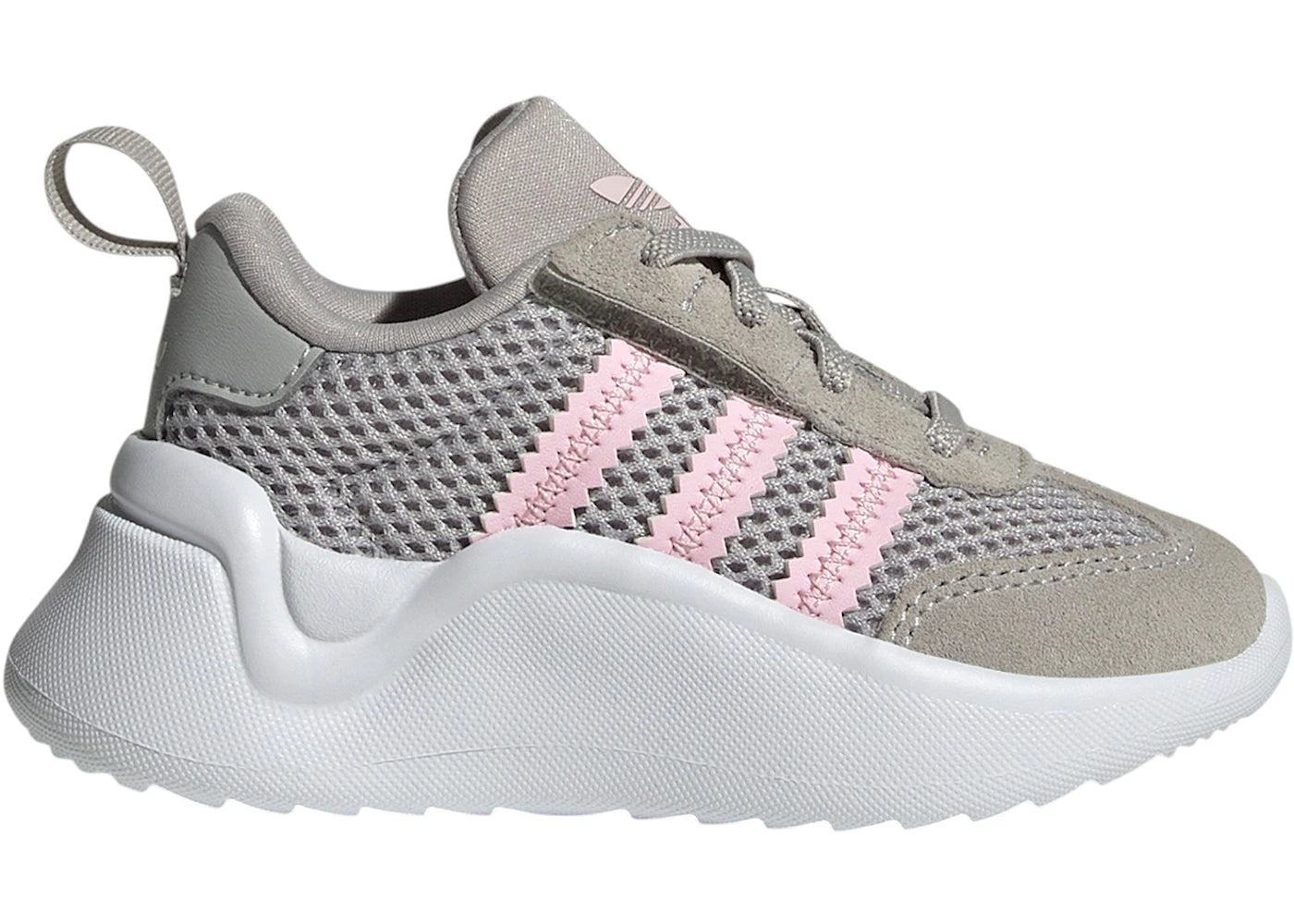 adidas adiFOM 70s Comfort Closure Grey Clear Pink White (TD)
