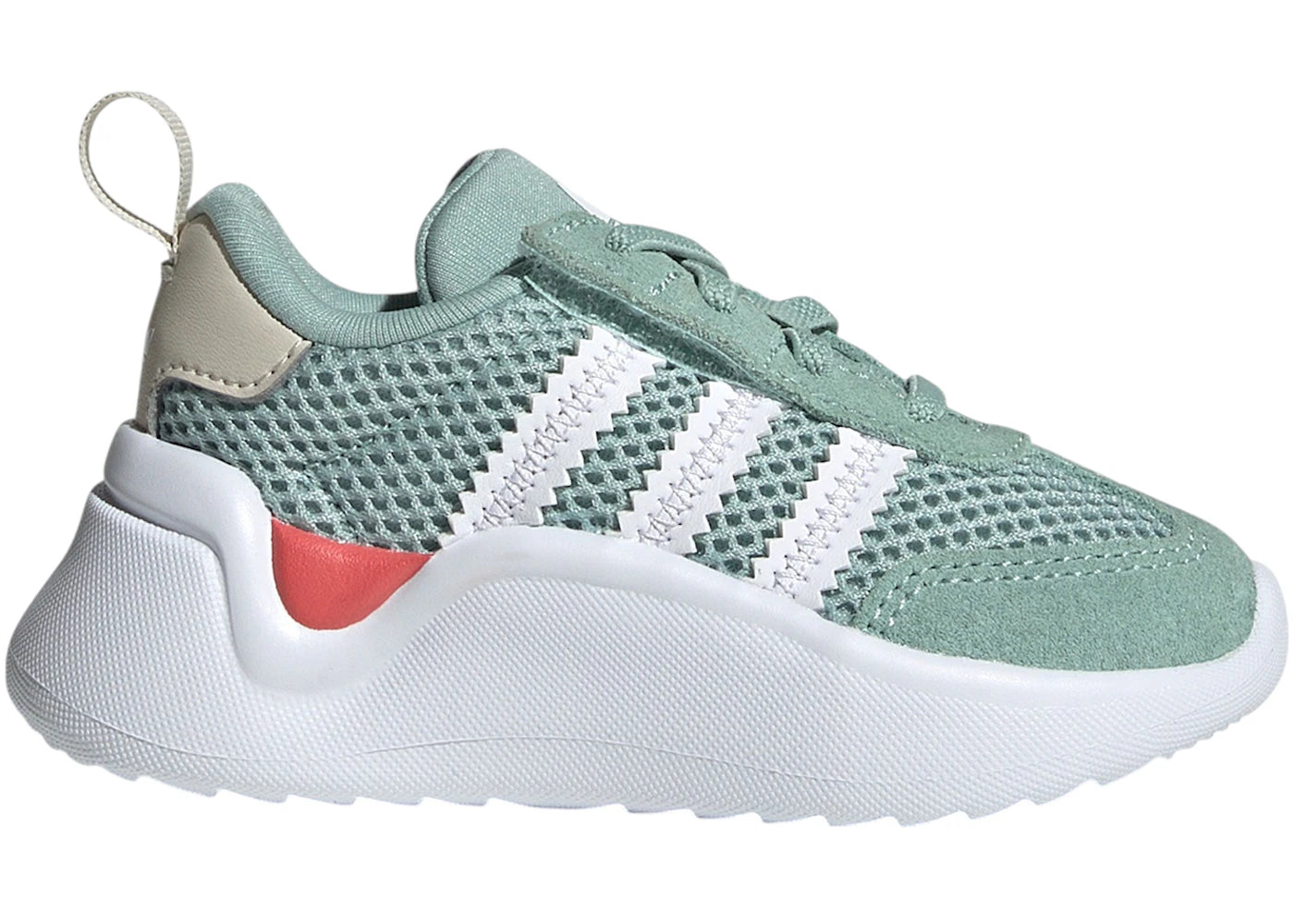 adidas adiFOM 70s Comfort Closure Hazy Green Cloud White Alumina (TD)