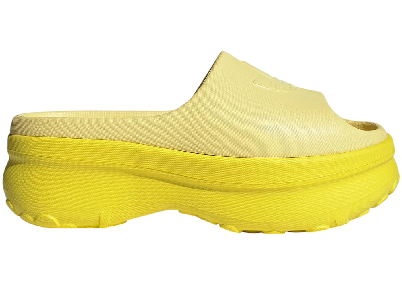 adidas adiFOM Stan Slides Powder Yellow Pure Sulfur (Women's)