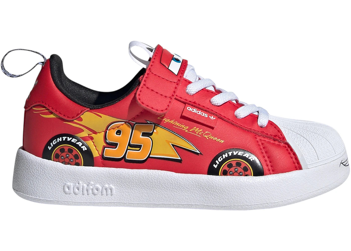 adidas adiFOM Superstar 360 Disney Pixar Cars Lightning McQueen (PS)