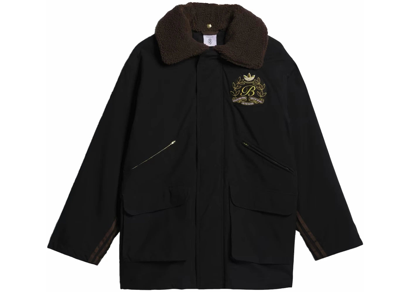 adidas x Blondey McCoy Chore Coat Black/Brown