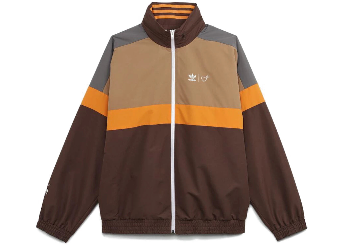 adidas x Human Made Windbreaker Jacket Brown